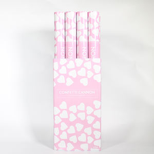 Design personalizzato regalo di san valentino Colores Confetti Cannon Party Poppers Shoote biodegradabile - Product Image 1