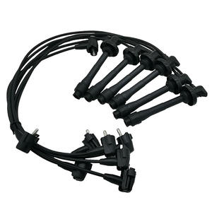 Ricambi Auto in Silicone ad alta tensione candela filo Set cavo di accensione per 1GFE Chaser Mark 2 GX90 Land Cruiser 90919-21562 - Product Image 6