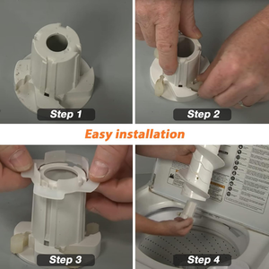 Kit de Repuesto de trinquetes de Agitador de <span class=keywords><strong>Lavadora</strong></span> 80040, Reemplazo para Lavadoras Whirlpool y Kenmore, Sustituye 285612 285770 - Product Image 4