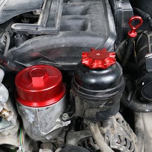 Bouchon de réservoir de liquide de pompe de direction assistée Bevinsee pour <span class=keywords><strong>BMW</strong></span> <span class=keywords><strong>E36</strong></span> E46 E90 325i 330i 328i <span class=keywords><strong>325Ci</strong></span> 330Ci 32416851332 32410141427 - Product Image 2
