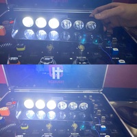 2023 más nuevo tablero de consola central de alta potencia parabrisas delantero Led estroboscópico advertencia luz intermitente de tablero de emergencia
