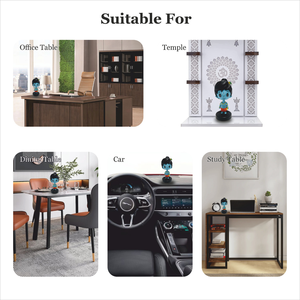 Figura Decorativa de Shree Krishna, Ídolo Espiritual para el Tablero del Automóvil, Decoración Elegante para el Hogar y la Oficina, Regalo - Product Image 3