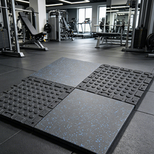 Piastrelle in Gomma EPDM ad Alta Densità per Palestre Udine, Assorbenti agli Urti, Resistenti all'Usura, per Centri Fitness Commerciali, Produzione OEM, Vendita all'Ingrosso - Product Image 1