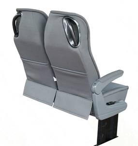 الكلاسيكية شعبية حافلة مقعد الراكب الخلفي مستلق الألومنيوم مسند ذراع طوي مع 3 نقطة حزام أمان - Product Image 6