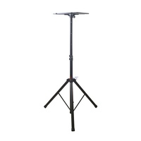 Support pour équipement DJ de 20 kg, 90 cm, 160 cm de hauteur, sans roues, trépied, support pour ordinateur, support pour projecteur, support pour ordinateur portable