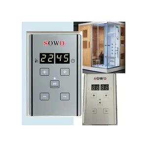 Steam bath generator 4.5KW to 15KW KL-302 Control Panel For Commercial Use Smart Customized Engineering steam machine series