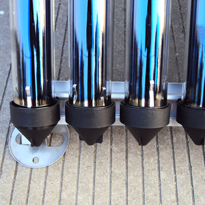 Precio de fábrica <span class=keywords><strong>Calentador</strong></span> de agua <span class=keywords><strong>solar</strong></span> 50L 500L Tanque de acero inoxidable Tubo evacuado Panel <span class=keywords><strong>solar</strong></span> para uso doméstico Techo de gravedad superior - Product Image 6