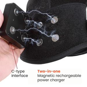 Alat Pijat Lutut Terapi Cahaya Merah dengan Panas & Getaran, Perangkat Terapi Cahaya Merah Inframerah Dekat untuk Lutut, Siku, dan Bahu - Product Image 5