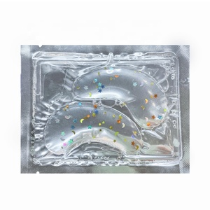 Patch Occhi <span class=keywords><strong>in</strong></span> Idrogel con Motivo Stella e Luna, Luminosi al Buio, Anti-Rughe, Anti-Gonfiore, Anti-Occhiaie, con Curcuma, Collagene e Acido Ialuronico - Product Image 2