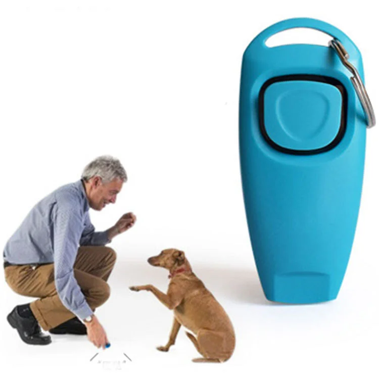 Manufacturer Wholesale Custom 2 in 1 Dog Clicker Pet Training Whistle