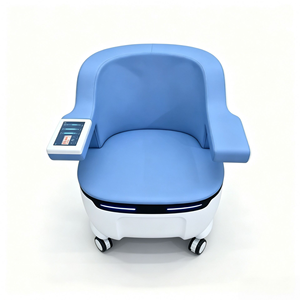 Chaise ergonomique à dossier haut EMS <span class=keywords><strong>pour</strong></span> le plancher pelvien, avec double zone de stimulation <span class=keywords><strong>pour</strong></span> la taille et les hanches, dispositif de rééducation post-partum <span class=keywords><strong>pour</strong></span> salon - Product Image 2