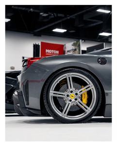 Kit Carrozzeria in Fibra di Carbonio per <span class=keywords><strong>Ferrari</strong></span> 458, Paraurti Anteriore e Posteriore Vors, Minigonne Laterali, Cofano, Parti Auto 458 - Product Image 5