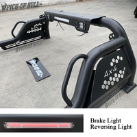 Barre de protection universelle en acier avec éclairage pour pick-up 4x4 Ranger Hilux Navara NP300 D40 Dmax – Pièces de camion 4x4