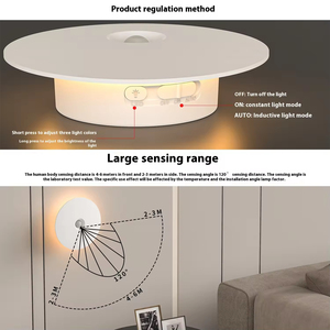 1200mAh cảm biến thông minh ánh sáng ban đêm PIR chuyển động hồng ngoại dẫn bóng đèn tự động và tắt tủ quần áo pin điện cho nhà tường đèn cầu thang - Product Image 5
