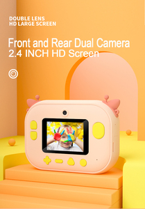Cámara Instantánea para Niños de 2.4 Pulgadas con Impresora Térmica Wifi de 1200 mAh para Fotos y Videos, Juguete de Cámara de Video para Niños - Product Image 4