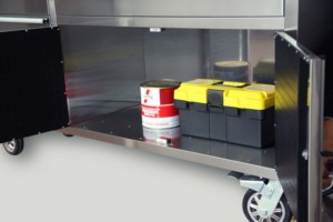 152cm Cold Rolled Steel Powder Coated Rolling <strong>Tool</strong> Cabinet 6 Drawers Flat Key Lock 45kg Capacity Garage Storage Casters OEM - Product Image 6
