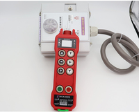 Control Remoto Industrial Inalámbrico de Doble Velocidad con Clasificación IP67, Transmisor y Receptor de Radio para Grúa Puente