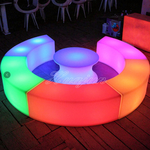 Taburete de Bar LED RGB de Diseño Moderno en Oferta, Silla Luminosa para Fiestas al Aire Libre, Muebles para Patios y Parques para Espacios Exteriores - Product Image 5