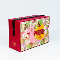 Boîte cadeau rigide OEM ODM de luxe pour chocolats, pâtisseries, biscuits, desserts, noix, emballage en vrac, finition soignée, boîte en papier cadeau