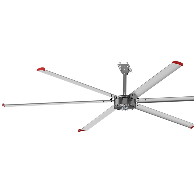 Keyuefeng 7.3 Meter 24ft Axial Ceiling Fan Oil Bearing Remote Control Equipped with Anti-detachment Structure Industrial Use