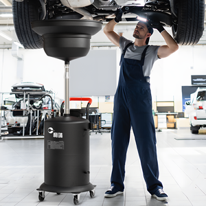 Collecteur d'huile usée de réparation automobile <span class=keywords><strong>Machine</strong></span> de <span class=keywords><strong>vidange</strong></span> d'huile usée mobile d'air Équipement de recyclage d'huile pour garage - Product Image 6