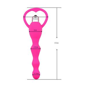 Ano Backyard Beads Anal Balls G Spot vibrador Juguetes para adultos Prostata Masaje Pagoda Butt Plug Juguetes sexuales para mujer Hombres <span class=keywords><strong>Gay</strong></span> Buttplug % - Product Image 6