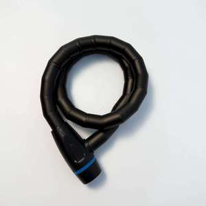 Veiligheidsgesteld 18x800mm sleutelverbindingsslot motorfiets e-scooter fiets fietsverbindingsslot fietsslot - Product Image 1