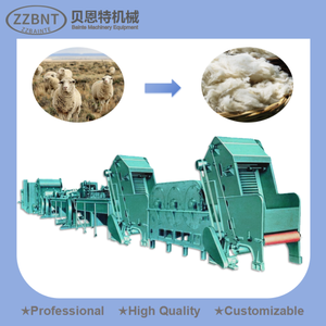 Machine à laver industrielle ZZBNT pour laine brute d'alpaga et de cachemire, à commande PLC, moteur entraîné, facile à utiliser - Product Image 2