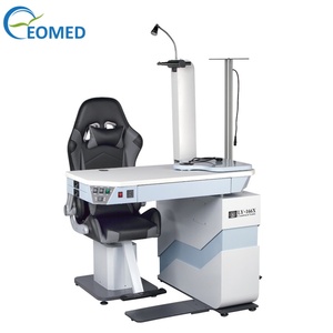LY-166X Équipement pour opticiens : Table de réfraction motorisée, fauteuil et support, unité ophtalmique pour examen de la vue - Product Image 1