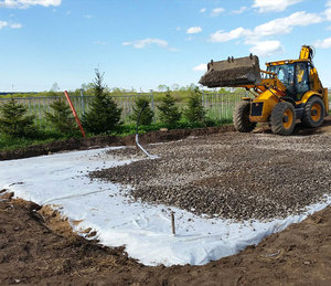 Géotextile pour revêtement routier en asphalte, renforcement des chaussées, prévention des fissures, imperméabilisation des autoroutes - Product Image 2