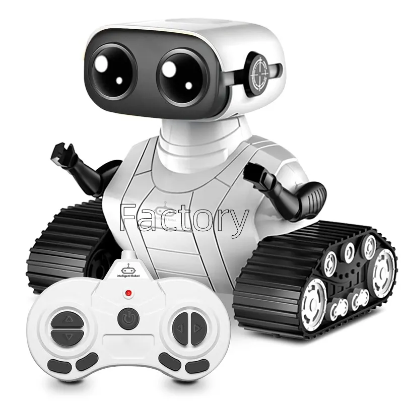 Venta caliente Control remoto 2,4 GHz Pequeño Robot Infrarrojo Transformable Robots inteligentes Función educativa Juguetes para niños