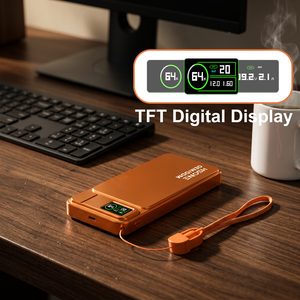 Banco de Energía Magnético de Emergencia LC1C2 de 5000mAh/10000mAh con Pantalla AI, Imanes N52, Carga 3 en 1 y Salida Rápida de 20W - Product Image 1