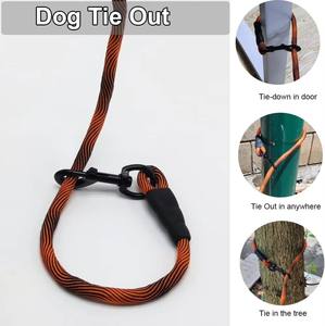 Correa de Adiestramiento para Perros - Ideal para Perros Grandes, Medianos y Pequeños, para Entrenar, Jugar, Acampar o en el Patio Trasero - Product Image 3