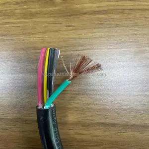 Conectividad fiable: el cable de cobre de 7 núcleos garantiza conexiones eléctricas estables para diversas aplicaciones