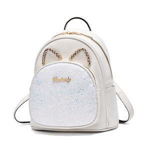 Zaino carino Mini zaino da donna in pelle sintetica - Product Image 6