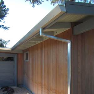 Ngoài trời nhà máy sản xuất trực tiếp nhà mưa máng xối kim loại mái mưa máng xối thép mạ kẽm k-phong cách máng xối - Product Image 3