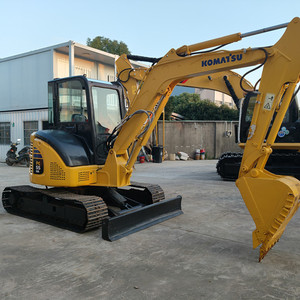 Excavadora Usada Komatsu PC55 de 5.5 Toneladas, Motor Cummins, Bomba Hidráulica Kawasaki, Motor Original Japonés, 1200-2000 Horas, 90% Nueva - Product Image 6