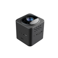 Mini caméra WiFi 2MP HD sans fil, vision nocturne intérieure, autonomie de la batterie de 3 heures, détection de mouvement, caméra AS02, caméra de sécurité domestique