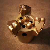 Usine 101mm Trois ailes PDC Concave Foret PDC Drag Bit PDC Blade Bit pour L'extraction Du Charbon
