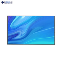 Obral Android QLED layar Menu Digital pemasangan dinding dalam ruangan Monitor Lcd mesin penanda tampilan iklan