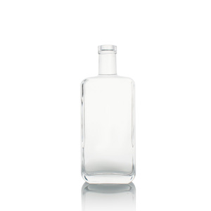 Thanh <span class=keywords><strong>L</strong></span>ịch Cho Bán 375Ml 500Ml 700Ml 750Ml 1000Ml 1L Trong Suốt Whiskey Vodka Rượu Thêm Đá Vạt Chai Thủy Tinh Với Nút Chai Có Nắp Đậy - Product Image 2