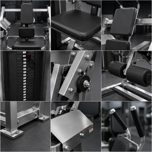 Macchina per Bicipiti SK con <span class=keywords><strong>Doppio</strong></span> Peso, Attrezzatura per Allenamento di Forza ad Alta Resistenza per Uso Commerciale in Palestra - Product Image 3