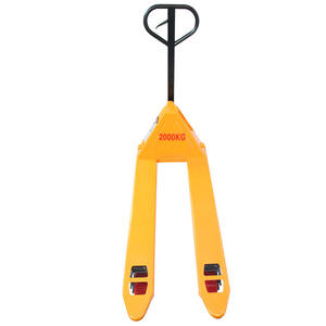 รถยกพาเลทไฮดรอลิกแบบมือโยก ได้รับการรับรองมาตรฐาน CE รับน้ำหนัก 2 ตัน ขนาด 1150x540x1200 มม. ล้อไนลอน/ยาง/พียู สินค้าใหม่ในกาตาร์ ฮันชา กว่างโจว - Product Image 3