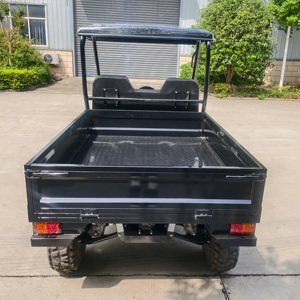 รถบรรทุกขนาดใหญ่ 4x4 แบบเคียงข้างกัน 2 ที่นั่ง สำหรับใช้ในฟาร์ม คอกม้า ฟาร์มปศุสัตว์ ขนส่งอาหารสัตว์ และงานอเนกประสงค์ - Product Image 5
