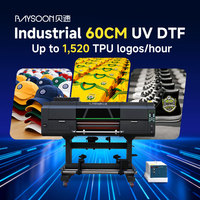 Imprimante DTF UV Baysoon 60 cm, machine d'impression TPU rouleau à rouleau pour transfert d'autocollants sur film AB sur divers matériaux