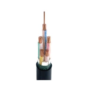 Cabo de Potência de Baixa Tensão JINSENYU YJV WDZA-YJY 0.6/1kV, Retardante de Chamas, PVC, Cobre, Trifásico, Quatro Fios, 3*185+2*95 mm - Product Image 3