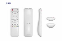 Control Remoto Infrarrojo KEYUAN TY-20A, Diseño Anti-Golpes, Batería AAA, 4 Botones, Alcance de 20m, Material ABS, Uso Universal para TV