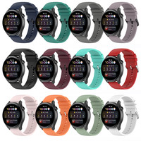 Gligle Gaya Olahraga Mewah 20/22mm Garmin Forerunner 165/168/265/255/D2 Air X10/Bounce Music Fashion Pin Buckle Watch Band