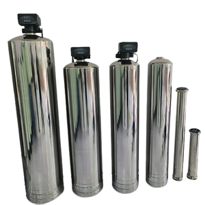 Aktif karbon ve kum ve reçine medya koruma paslanmaz çelik malzeme ile BLB su 1054 1354 geri yıkama filtresi - Product Image 1