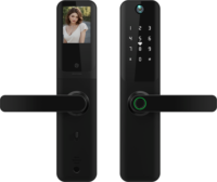 Tuya App Digitale Slimme Camera Slot Intelligent WiFi Vingerafdruk Slimme Deurslot Ingebouwd Scherm voor Huisbeveiliging